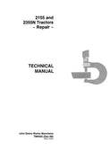 John Deere 2155 Tractor Service Repair Manual