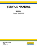 New Holland 9080N High Grape Harvester Service Repair Manual [780060001 -]