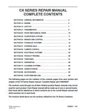 New Holland CX780 Combine Service Repair Manual
