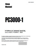 Komatsu PC3000-1 Hydraulic Mining Shovel Service Repair Manual (SN: 6225)