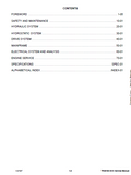Bobcat TR38160 EVO Telescopic Handler Service Repair Manual (S/N TLM1590000 and Above)