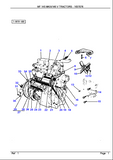 Massey Ferguson MF 145 MKIII / 145 V TRACTORS Parts Catalogue Manual
