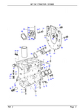 Massey Ferguson MF 134 V TRACTOR Parts Catalogue Manual