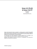 Daewoo Doosan Solar 015 PLUS Excavator Service Repair Manual