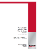 CASE IH Patriot 3340 Tier 4B (final) Sprayer Service Repair Manual (PIN YGT044001 and above)