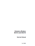 CASE SV212 Vibratory Roller Service Repair Manual