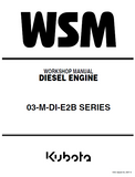 Kubota V2403-M-DI-T DIESEL ENGINE Service Repair Manual