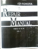 Toyota 7FBR15 Forklift Service Repair Manual