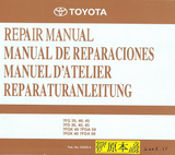 TOYOTA 7FG35 Forklift Service Repair Manual