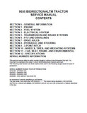 New Holland 9030 Bidirectional Tractor Service Repair Manual