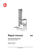 Toyota BT Reflex RRE180 Reach Forklift Reach Trucks Service Repair Manual