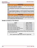 Mercruiser #11Bravo Transom Assembly (Magnum) Service Repair Manual SN:K104738 and Above