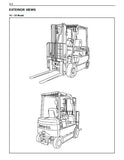 TOYOTA 7FBMF40 Forklift Service Repair Manual