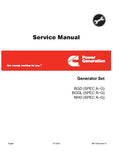 Cummins Onan BGD Generator Set Service Repair Manual