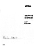 Cummins Onan BF Generator Service Repair Manual