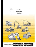 LIEBHERR L574 Wheel Loader Service Repair Manual (Serial Number: from 0101)