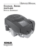 Kohler Courage SV600 Vertical Crankshaft Engine Service Repair Manual