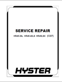 Hyster C227 (HR45-40LS) Diesel Counter Balanced Truck Service Repair Manual