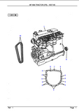 Massey Ferguson MF 699 TRACTOR (FR) Service Parts Catalogue Manual (Part Number : 1637143)