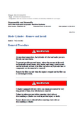 Caterpillar Cat 307E Mini Hydraulic Excavator (Prefix H1Y) Service Repair Manual (H1Y00001 and up)