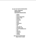 Ford Versatile 700 4 Wheel Drive Tractor Service Repair Manual