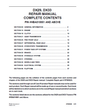 CASE IH DX29 Tractor Service Repair Manual