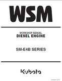 Kubota D722-E4B Diesel Engine Service Repair Manual