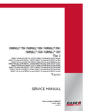 CASE IH FARMALL 75N without cab Tier 3 Tractor Service Repair Manual PIN ZCJF07813 and above