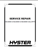 Hyster A917 (H48.00XM-12 Europe) Forklift Service Repair Manual