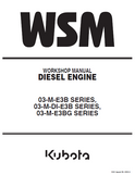 Kubota D1703-M DIESEL ENGINE Service Repair Manual