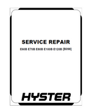 Hyster B098 (E60B) Forklift Service Repair Manual