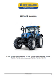 New Holland T6.150 Tractor Service Repair Manual