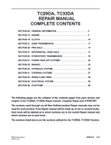 New Holland TC29DA Tractor Service Repair Manual
