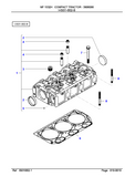Massey Ferguson MF 1532H COMPACT TRACTOR Parts Catalogue Manual