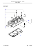 Massey Ferguson MF 1540 COMPACT TRACTOR Parts Catalogue Manual (Part No. 3906060)