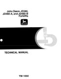JOHN DEERE JD380 Forklift Service Repair Manual