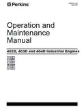 JCB Diesel 402D 403D 404D Series Engine Model GH Service Repair Manual
