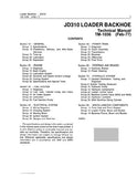 JOHN DEERE JD310 Loader Backhoe Service Repair Manual