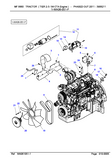 Massey Ferguson MF8660 TRACTOR (TIER 2-3 / 84 CTA Engine) - PHASED OUT 2011 Parts Catalogue Manual