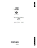 John Deere 5020 Tractor Service Repair Manual