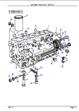 Massey Ferguson MF 2625 TRACTOR Service Parts Catalogue Manual (Part Number : 1637157)