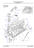 Massey Ferguson MF9240 TRACTOR Parts Catalogue Manual