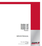 CASE IH PUMA 155 Tractor Service Repair Manual