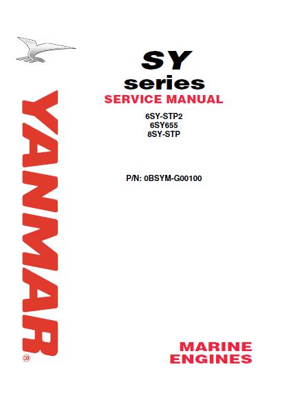 Yanmar 8SY-STP Marine Engine Service Repair Manual