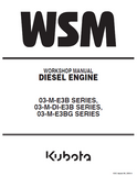Kubota D1803-M-DI DIESEL ENGINE Service Repair Manual