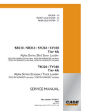 CASE TV380 Tier 4A Alpha Series Compact Track Loader Service Repair Manual PIN NCM450857 and above