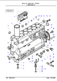 Massey Ferguson MF8110 TRACTOR Parts Catalogue Manual