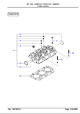 Massey Ferguson MF 1523 COMPACT TRACTOR Parts Catalogue Manual