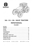 New Holland 160T Tractor Service Repair Manual