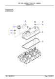 Massey Ferguson MF 1523 COMPACT TRACTOR Parts Catalogue Manual
